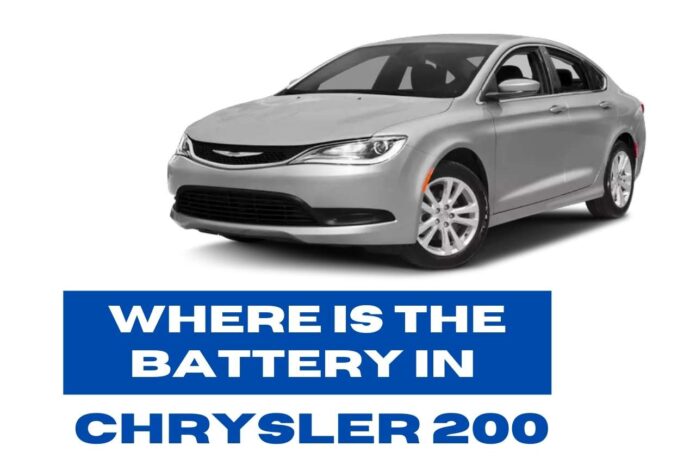 Where Is The Battery In A Chrysler 200