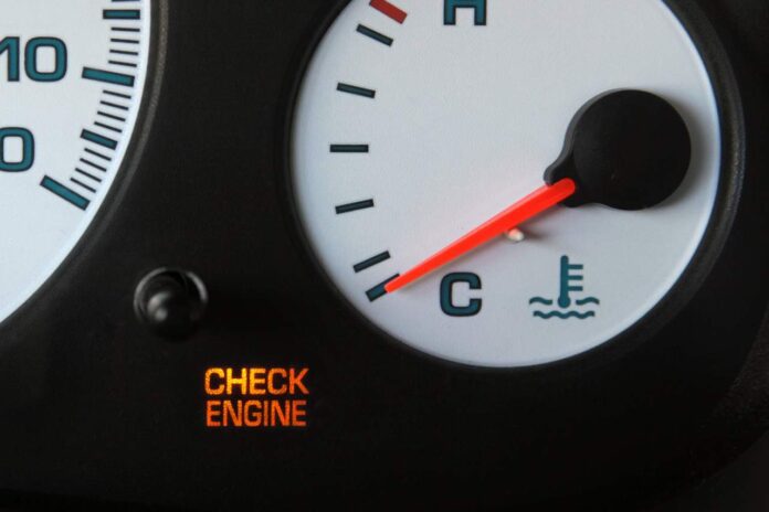 can check engine light turn itself off