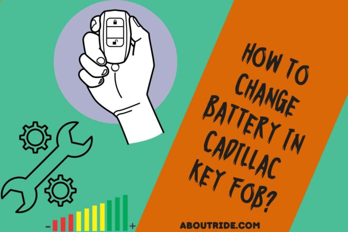 how to change battery in cadillac key fob