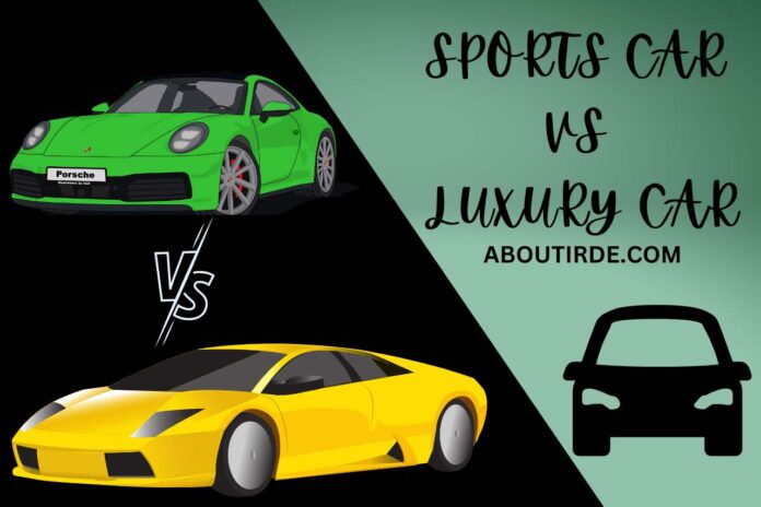 sports car vs luxury car