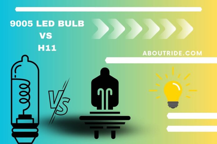 9005 led bulb vs h11