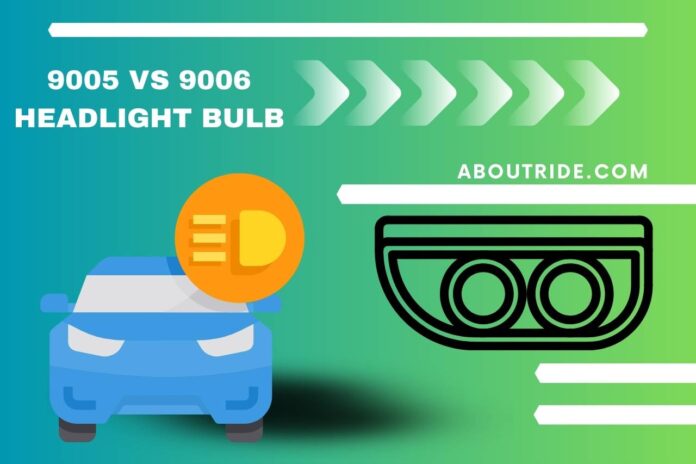 9005 vs 9006 headlight bulb